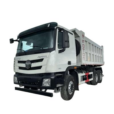 China Foton U Type Hopper 10 Wheeler Loading 40 Tons Dump Truck With High Quality en venta