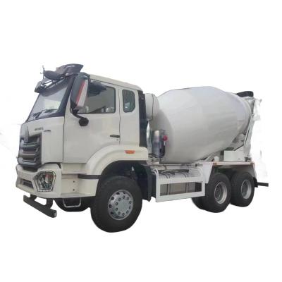 China Sinotruk HOWO on-Site Hydraulic Discharge Drum Mixing Concrete Mixer  8 10 12Cbm Variable Capacity en venta