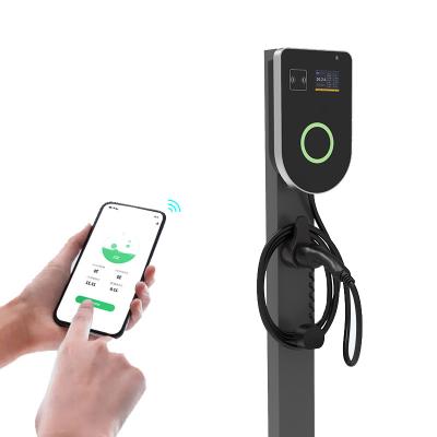 China TUV Fast Charging Wall Mounted EV Charger Systems 220v for sale