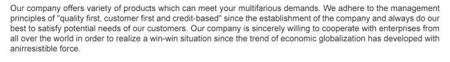 Company overview and capabilities