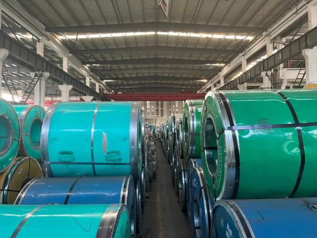 Stainless steel coil manufacturing process