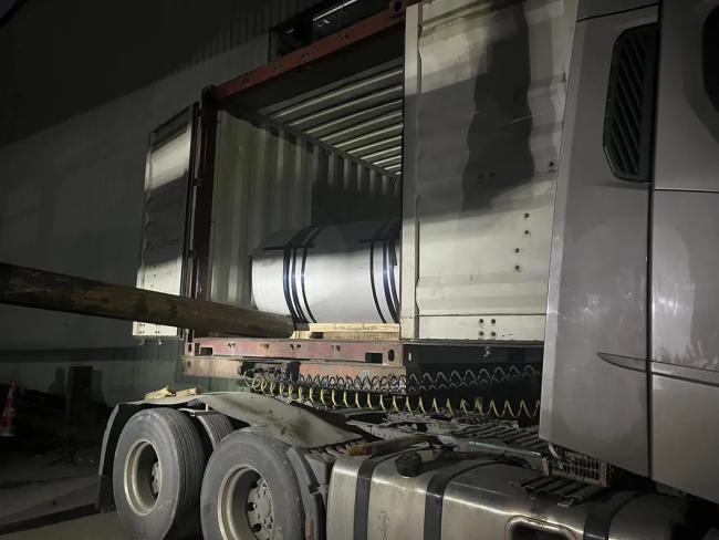 Stainless steel coil export packaging