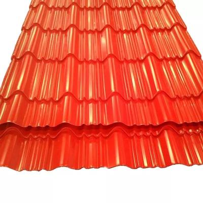 중국 PPGI 럴 9002 직류 전기로 자극된 지붕 시트는 PPGI 파형 판을 지붕으로 덮는 기채색 아연도강을 똘똘 감습니다 판매용