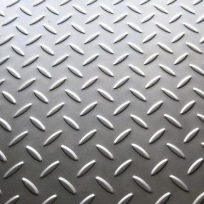 China Construction Cold Rolled Embossed Plate 316 Stainless Steel Sheet Checkered Diamond for sale