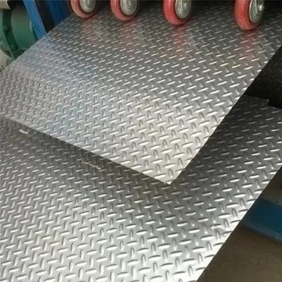 China Pattern Board Embossed Checkered Steel Plate Stainless Anti Slip Sheet 3mm 201 304 316L Grade Dimpled for sale