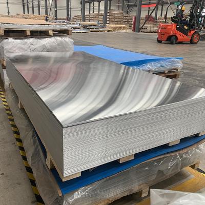 China 5052 5083 5754 Liga de alumínio de chapa de alumínio 4′*8′ azul protegida por filme de PVC Liga para a indústria à venda