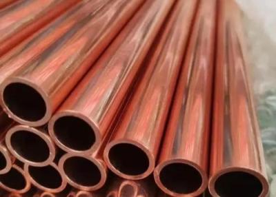 Cina ASTM C1100 C12200 Tubo rotondo di rame rettangolare quadrato senza cuciture di 2 mm per impianti idrici in vendita