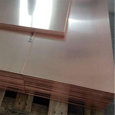 China C11000 B883 ASTM Copper Alloy Sheet C10300 Oiled Surface 50mm 60mm for sale