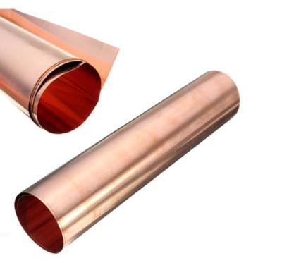 China 1mm Brass 99.995 Percent Copper Plated Steel Sheet 150MM 300MM Foil C2680 for sale