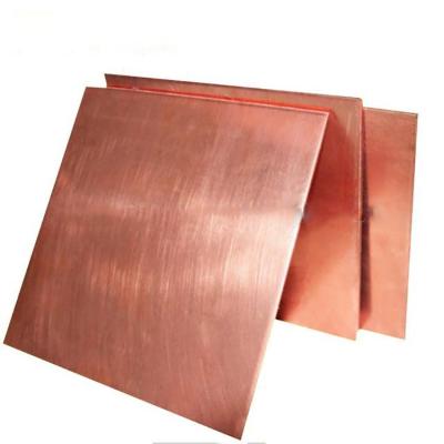 China C65500 C11600 Hoja de aleación de cobre de 5 mm ASTM Hoja de metal de aluminio de latón CuZn36 2.0336 en venta
