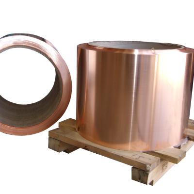 China 0.01mm Thickness Aisi C10100 Pure Copper Coil Metal for sale