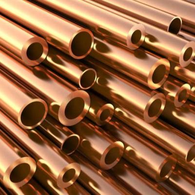 China Metal de cobre sem emenda 0.1mm do tubo da tubulação de Uns C10100 C10200 grossos à venda