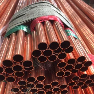 China 15mm 22mm 28mm Copper Round Pipe For Domestic Commercial Plumbing Applications for sale