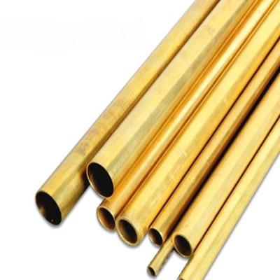 China C26000 C2600 H70 Round Copper Pipe 3mm Industrial Brass for sale