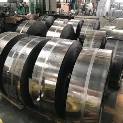 China ASTM 304 Stainless Steel Decorative Magnetic Coil Strip 0.08mm 0.12mm 0.35mm Thickness for sale