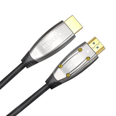 China Odm Active Fiber Optic Hdmi Cable 8k 48g 8k 60hz  Support Hdr Earc 10m 30m 100m for sale