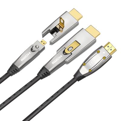 China 30HZ 4K HDMI Cable 4.2 4.8mm CL2 FT4 PVC Black for sale