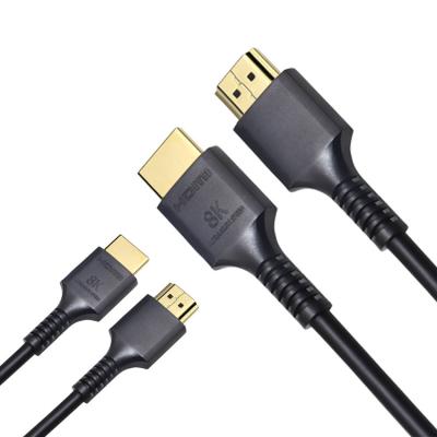 China HDR10 48Gbps Copper HDMI Cable 8K High Speed Black 1 2 3m for sale
