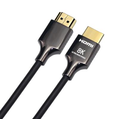 China ODM Aluminum AOC HDMI Cable 8K 1M 2M 34AWG VRR HDR HDMI  for sale