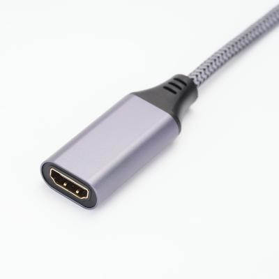 China Comprimento de nylon do cabo 3m do porto da exposição do revestimento ao adaptador 4K de HDMI à venda