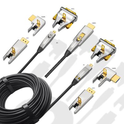 China 4k hdmi 50 Feet DTECH Fiber Optic HDMI Cable Ultra HD 4K 60Hz 18Gbps for sale