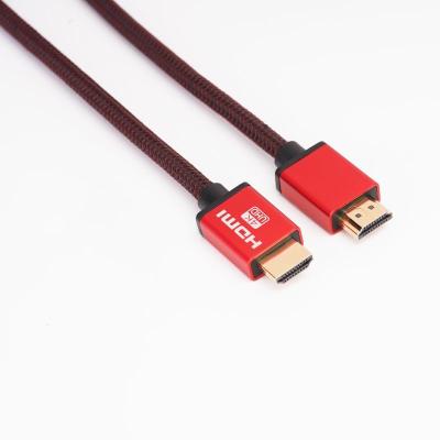 China 4K HDR HDMI Cable 6 Feet Nylon Hdmi 18Gbps 4K 120Hz 4K 60Hz Hdmi Cable for sale