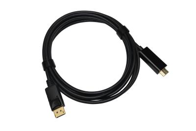 China Displayport To HDMI 4K Cable DP To HDMI Adapter Cable 1.8M 4K For HP for sale