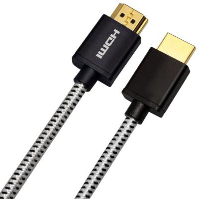 China HDMI 4k Cable High Speed 18Gbps Gold Plated Nylon Braid HDMI Cord Supports 4K@60Hz for sale