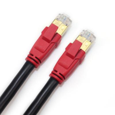China Heavy Duty Cat Ethernet Cable 40Gbps High Speed Network Cable Ethernet for sale