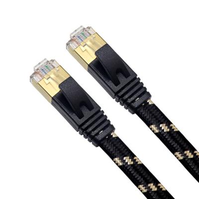 Chine SFTP Cat Ethernet Cable résistante UV 40Gbps pour le jeu de routeur à vendre
