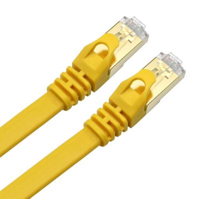 China Internet plano del 100FT Cat Ethernet Cable High Speed 40Gbps 2000MHz SFTP en venta