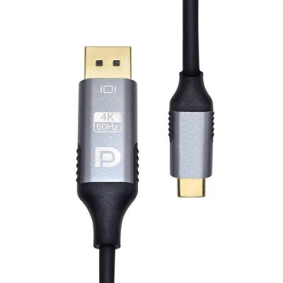 China 4K 60HZ Thunderbolt 3 To Displayport  Type C To DP Cord for sale