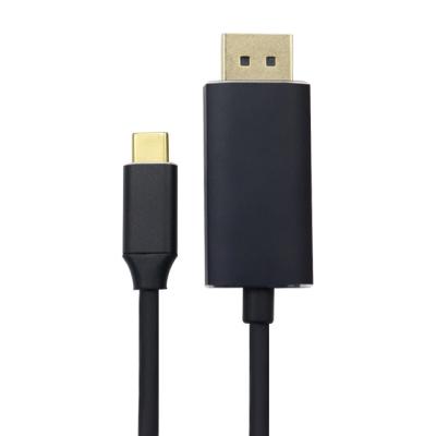 China 60hz Cable For Macbook USB C To Displayport 4k Black Pvc for sale