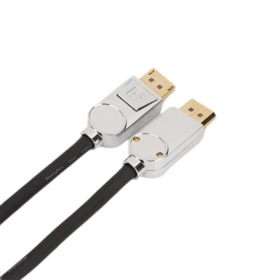 China Oxygen Free Copper 3m Male To Male 8k Displayport Cable Dp 1.4 for sale