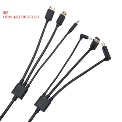China HDMI 4K USB  3.5MM DC VR Cable HTC VIVE 3-in-1 Cable for VIVE VR Headset for sale