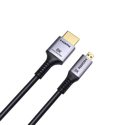 China HDMI 8k Male To Male Cable  8K  High Speed 8K 60Hz Alloy Shell 48Gbps for sale