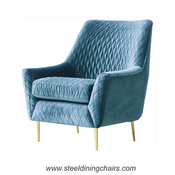 Quality 900mm 820mm Upholstered Restaurant Chairs For Living Room Waiting Hall for sale