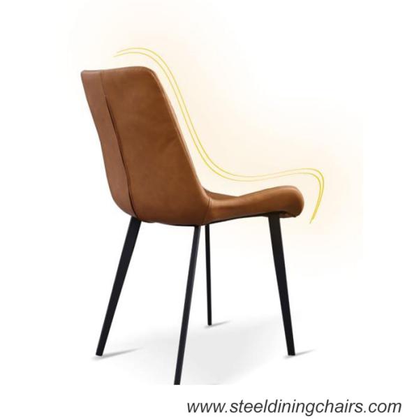 Quality 85cm Steel Frame Dining Chairs for sale