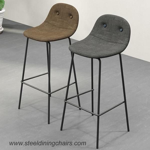 Quality Fixed Height Upholstered Bar Stools for sale