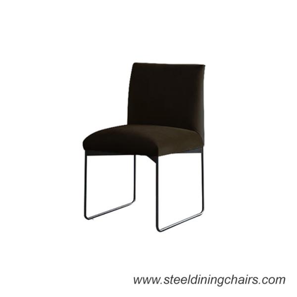 Quality 520mm 780mm Metal Upholstered Dining Chairs for sale