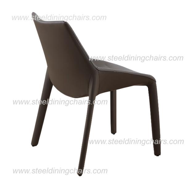 Quality Removable Cover Injected Sponge 82CM 60CM Stainless Steel Dining Chairs for sale