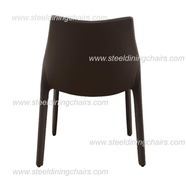 Quality Removable Cover Injected Sponge 82CM 60CM Stainless Steel Dining Chairs for sale