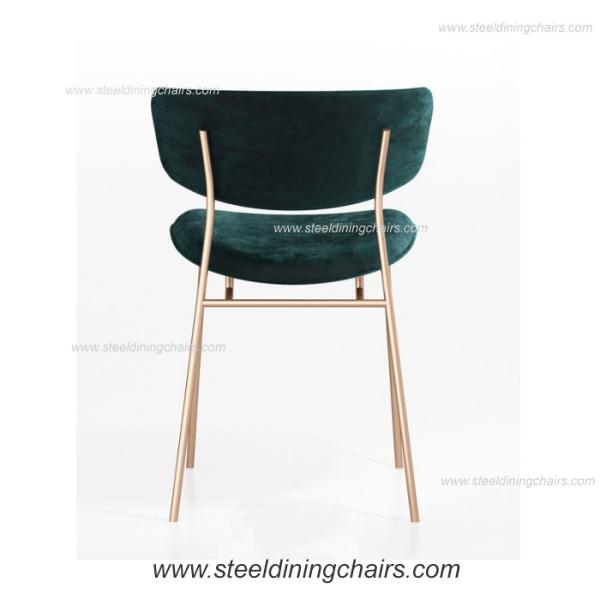 Quality Backrest Stainless Steel Dining Chairs for sale