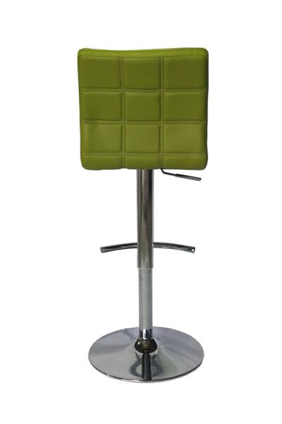 Quality Green Chrome 0.059CBM/CTN Faux Leather Bar Stool ODM for sale