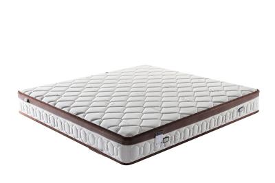 China Full Size Natural Latex 22cm Height Spring Foam Mattress King Queen for sale