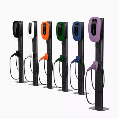 China 7KW Single Phase Charger EV Charging Wallbox With 3.5m Cable for sale