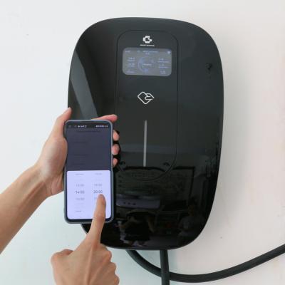 China AC 200V 32 Amp Electric Car Charger IP65 7kW Home Charging Point for sale