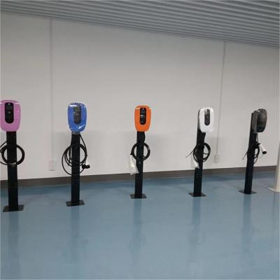 China 60Hz Fast Charge Electric Car Charger 6mA DC RFID EV Charger for sale