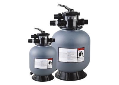 China PE Plastic Top or Side Mounted Sand Filters for sale