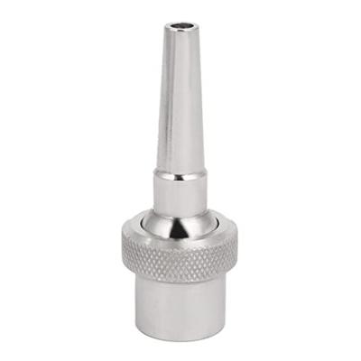 China Stainless Steel Adjustable Straight Jet Universal Fountain Nozzle Spray for sale
